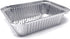 (50 Pack) Premium 1.5-LB Takeout Pans with Lids l Medium 7" x 5" x 2" l Heavy Duty Disposable Aluminum Foil for Catering Party Meal Prep Freezer Drip Pans BBQ Potluck Holidays