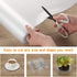BAKHUK Shelf Liner for Kitchen Cabinets, 17.5 Inch x 25 FT, Non Adhesive Cabinet Liner, Double Sided Non-Slip Drawer Liner, Washable Refrigerator Mats for Pantry Cabinet, Storage, Clear Ribbed