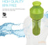 Bobble Classic Water Bottle, Filtered Water, BPA-Free Reusable Bottle, Soft Touch Carry Cap with Replaceable Carbon Filter for Sustainable Water and Hydration 18.5 oz - 2 Pack (Black)
