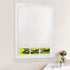 Achim Home Furnishings Vinyl Roll-Up Blind Cordless Solstice, 48" x 72", White