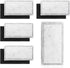 APPLIANCEMATES Pet Fountain Charcoal Replacement Filters Suitable for Harmony Automatic Plastic Water Fountains 9-Pack