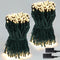 SANJICHA Extendable 2-Pack 66FT 200 LED Christmas String Lights for Indoor/Outdoor, Christmas Tree Lights on Green Wire, 8 Modes Plug in Fairy String Lights for Xmas Decor (Warm White)