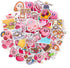 40Pcs/Pack Lovely Cartoon Kirby Star Stickers for Suitcase Skateboard Laptop Luggage Fridge Phone Car DIY Decal Sticker Toys