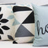 JOJUSIS Modern Geometric Throw Pillow Covers Linen Home Decor 18 x 18 inch Set of 4 Home