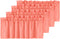 H.VERSAILTEX 4 Panels Blackout Curtain Valances for Kitchen Windows/Bathroom/Living Room/Bedroom Privacy Decorative Rod Pocket Short Winow Valance Curtains, 52" W x 18" L, Coral