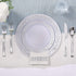 320 Silver Plastic Silverware Set- Silver Plastic Cutlery Set - Disposable Silverware Set - Flatware Set - 160 Plastic Silver Forks - 80 Plastic Silver Spoons -80 Plastic Silver Knives (Silver)