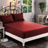 Premium Hotel Quality 1-Piece Fitted Sheet, Luxury & Softest 1500 Thread Count Egyptian Quality Bedding Fitted Sheet Deep Pocket up to 16inch, Wrinkle and Fade Resistant, King, Burgundy