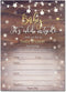 30 Baby Shower Invitations for Boy or Girl with Envelopes (30 Pack) - Baby It's Cold Outside - Gender Neutral - Fits Perfectly with Rustic Wooden Baby Shower Decorations and Supplies