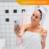 Adhesive Towel Hooks Wall Hooks for Hanging €“ Matte Black SUS304 Stainless Steel Waterproof with Strong Adhesive Tapes €“ 3M Hooks for Bathroom Bedroom Kitchen Closet Cabinet €“ 4 Pack