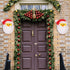 Leyespot Christmas Porch Light Covers, Santa Light Cover Outdoor Christmas Decorations, Cute Christmas Light Covers Large, Garage Decor (Flexible/No Tools Required), 12In H x 9In W x 4In D