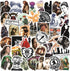 50pcs TV Drama Theme Vinyls Stickers Laptop Sticker Waterproof Stickers Luggage Skateboard Water Bottle Stickers Decal Bicycle Bumper Snowboard Decorate Gift for Kid?Outlander?