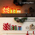 Lighted Gift Boxes Christmas Decoration, Set of 3 Piece Present Ornament Boxes with Pre-lit 50 LED Mini Bulb, Light Up Gift Box for Indoor Outdoor Xmas Tree Party Holiday Decor
