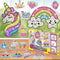 ORIENTAL CHERRY Arts and Crafts for Kids Ages 8-12 - 14 Pack Diamond Painting Suncatchers and Stickers Kits - Gem Toys Birthday Gifts Summer Activity for Girls Toddler Ages 4-8 6-8 7-10