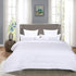 HOMBYS Lightweight Twin Down Alternative Quilted Comforter Twin Size - All Season Plush Microfiber - Machine Washable Duvet Insert- Warmth Bed Comforter ( Twin, White)