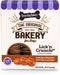 Three Dog Bakery Lick'n Crunch Sandwich Cookies Premium Dog Treats with No Artificial Flavors, Carob and Peanut Butter Flavor, 13 Ounces (Pack of 1)