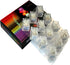 12 Pieces Multi Color LED Flashing Blinking Glowing Light up Ice Cubes Liquid Sensor for Drinks Party Wedding Bars Christmas