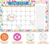 Large Desk Calendar 2022-2023 - Doodle Desk Calendars 2022, Academic Wall Calendar 2022-2023 Large Desktop Calendar 2022 Desk Calendar 11x17, 18 Month Large Wall Calendar 2022-2023