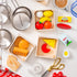 Melissa & Doug Food Groups - 21 Wooden Pieces and 4 Crates