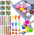48 Pack Party Favor Toy Assortment Bundle,Magic Cube,Squishies,Slap Bracelets Party Favors Toy For Birthday,Classroom Rewards,Carnival Prizes,Pinata Filler, Goodie Bag Fillers, Classroom Rewards