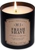 Manly Indulgence Fresh Shave Candle With Notes of Musk, Vanilla, Amber and Cedarwood (16.5 Oz)
