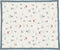Primitives by Kathy Super Soft Baby Blanket, 29" x 35", Blue - Under The Sea