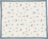 Primitives by Kathy Super Soft Baby Blanket, 29" x 35", Blue - Under The Sea