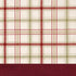Achim Home Furnishings Tier Pair and Valance Set Tattersall Window Curtain, 58" x 24", Burgundy,TTTV24BU12