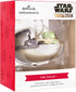 Hallmark Star Wars: The Mandalorian The Child in Hovering Pram Christmas Ornament, Multicolor