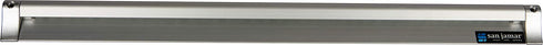 san jamar CK6530A Anodized Aluminum Slide Check Rack, 30 inch Length x 3/4 inch Width x 2 inch Height
