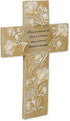 Someone We Love in Heaven 8 inch Embossed Resin Stone Inspirational Wall Cross