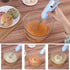 Egg Beater Whisk, Wireless Electric Multi-speed Control Rechargeable Batteries Balloon Whisk for Eggs, Milkshake Cream, Butter, Baby Food Fruits, Sauces and Soup for Kitchen,Camping,Party Gifts