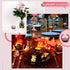 12 Pieces Round Votive Candle Holders Glass Tealight Candle Holder for Wedding Home Decor (Rose Gold)