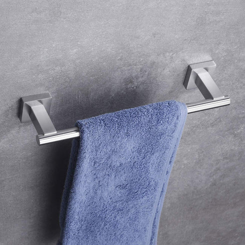 Hoooh 12-Inch Bath Towel Bar Stainless Steel Hand Towel Rack Holdle for Bathroom Kitchen Wall Mount Brushed Finish, A101L30B-BN