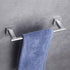 Hoooh 12-Inch Bath Towel Bar Stainless Steel Hand Towel Rack Holdle for Bathroom Kitchen Wall Mount Brushed Finish, A101L30B-BN