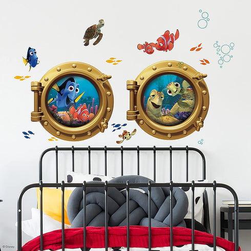 Roommates Rmk2060Gm Finding Nemo Peel And Stick Giant Wall Decals