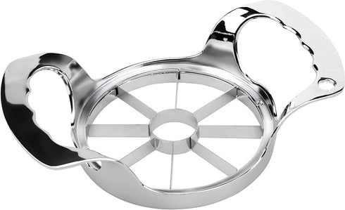 Heavy Duty Apple Corer Slicer, 8 Blade Stainless Steel Commerical Fruit Cutter Kitchen Utensils Gadget for Apple, Pear, Potato Wedge, 4 inch diameter