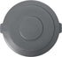Rubbermaid Commercial FG265400GRAY BRUTE Heavy-Duty Round Waste/Utility Container, 55-gallon Lid ONLY, Gray