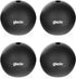 glacio Round Ice Cube Molds - Whiskey Ice Sphere Maker - Makes 2.5 Inch Ice Balls - 4 Pack
