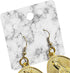 Jewelry Display Cards in Marble Design (2 x 2 Inches, 300-Pack)