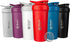BlenderBottle Strada Shaker Cup Insulated Stainless Steel Water Bottle with Wire Whisk, 24-Ounce, White