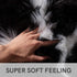 Carvapet Moroccan Shaggy Soft Faux Sheepskin Fur Area Rugs Floor Mat Luxury Beside Carpet for Bedroom Living Room 2ft x 4ft, White Strips on Black
