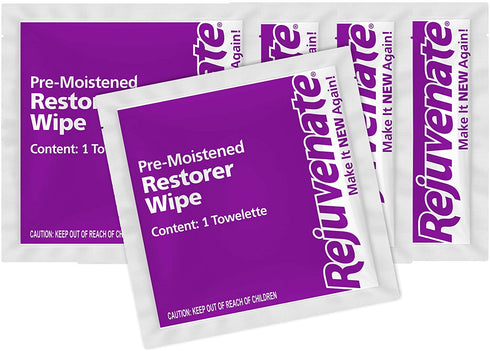Rejuvenate Pre-Saturated Restorer Wipes Penetrating Formula Restores Shines and Protects Faded, Oxidized, Sun-Damaged Outdoor Surfaces