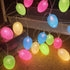 Easter Lights Decorations 10 Ft 20 Led Easter Eggs String Lights Battery Operated Fairy Lights Garland Easter Decorations for Home Party Indoor Outdoor Tree Bedroom Easter Hunt (Warm White)
