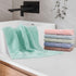 Washcloths for Body and Face - Absorbent Bath Towels Bulk Set, 100% Cotton Hotel Towels for Bathroom in Bulk. Durable,Soft Bath Rags, Wash Rag (Multicolor, Pack of 12)