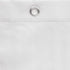 Zenna Home Herringbone Ultimate Waterproof Fabric Shower Curtain or Liner, 70" x 72" White