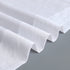 White Sheer Curtains 96 Inch Length for Living Room Extra Long Linen Wave Textured Soft Touch Rod Pocket Window Drapes 52x96 inches Long for Bedroom Closet Thick Opaque Faux Cotton Drapes
