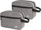 Toiletry Bag for Men (2 Packs), Waterproof Dopp Kit Bathroom Shaving Bag for Toiletries, Small Accessories Small Cosmetics & Makeup Organizer for Traveling