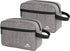 Toiletry Bag for Men (2 Packs), Waterproof Dopp Kit Bathroom Shaving Bag for Toiletries, Small Accessories Small Cosmetics & Makeup Organizer for Traveling
