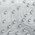 Boon GRIFFLE Textured Non Slip Baby Bath Tub Mat with Hanging Hook and Drain Holes, Gray