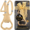 12 Pack 40th Birthday Bottle Opener for 40th Birthday Party Favors 40th Wedding Anniversaries Souvenirs Favors Gifts Decorations (12, 40th)